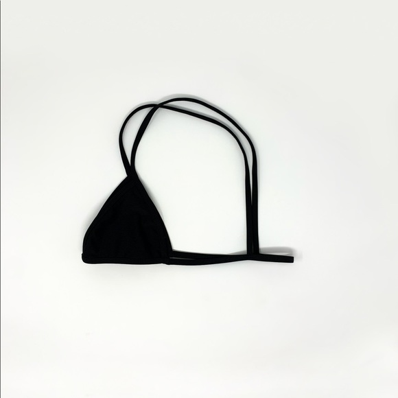 Black Triangle Swim Top - Picture 2 of 3